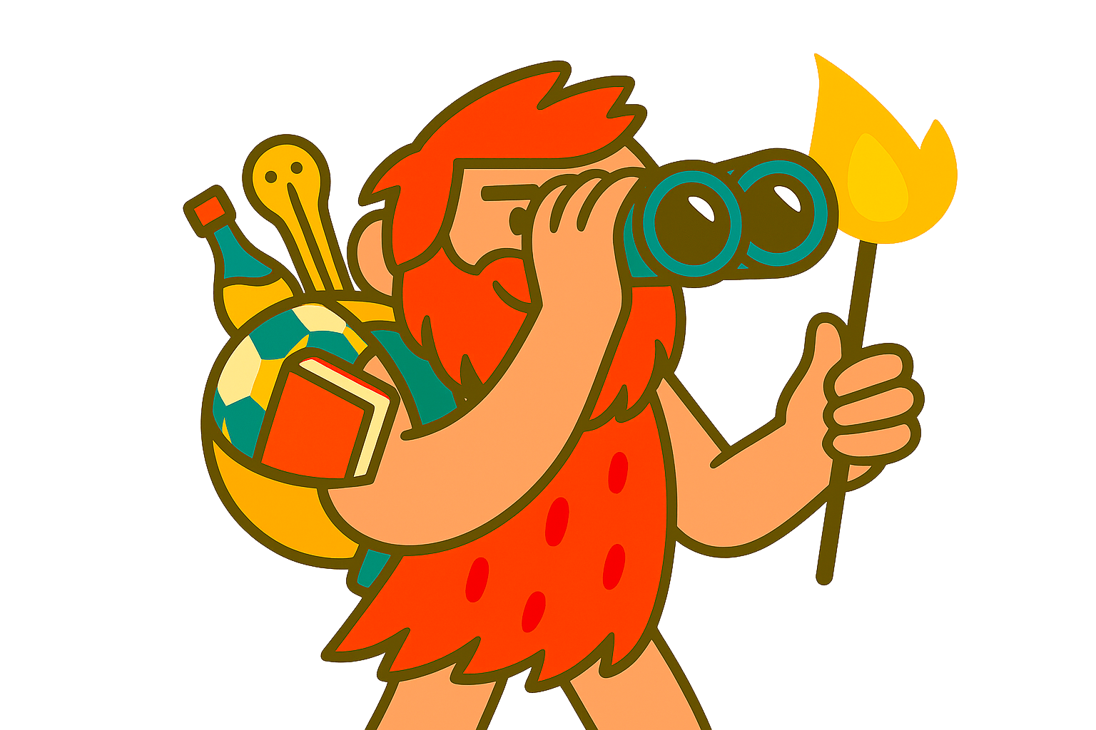 Perosnnage le poilu de face